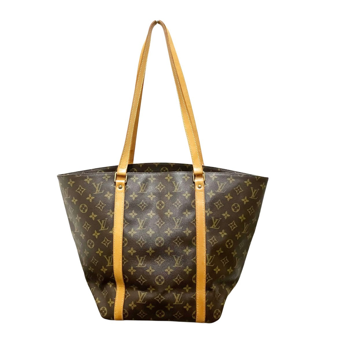 LOUIS VUITTON サックショッピングモノグラムショルダートートバッグM51108 古着・中古-2枚目のアイテム画像