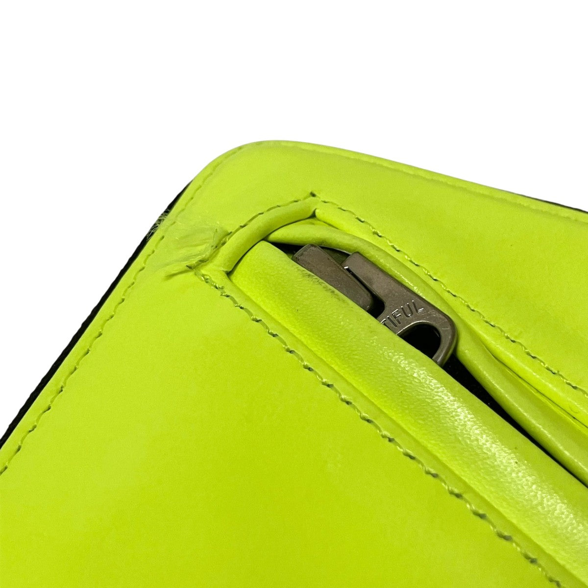 beautiful people neon color riders small zip purse二つ折り財布1915511905 古着・中古-8枚目のアイテム画像