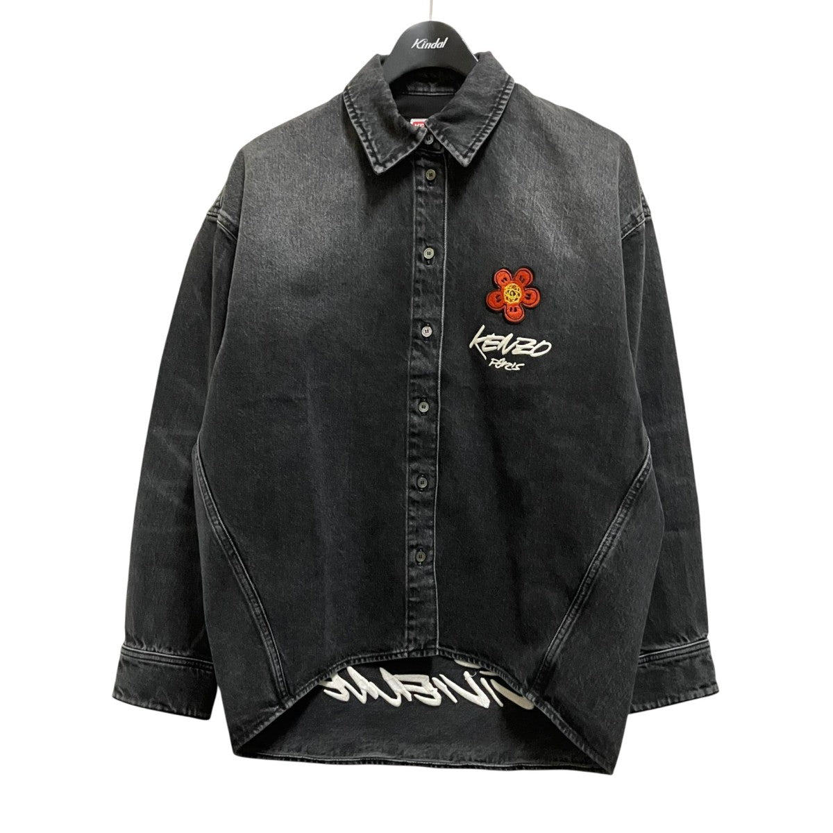 KENZO Futura Workwear ShirtデニムシャツFF62DC2506C8 古着・中古-1枚目のアイテム画像