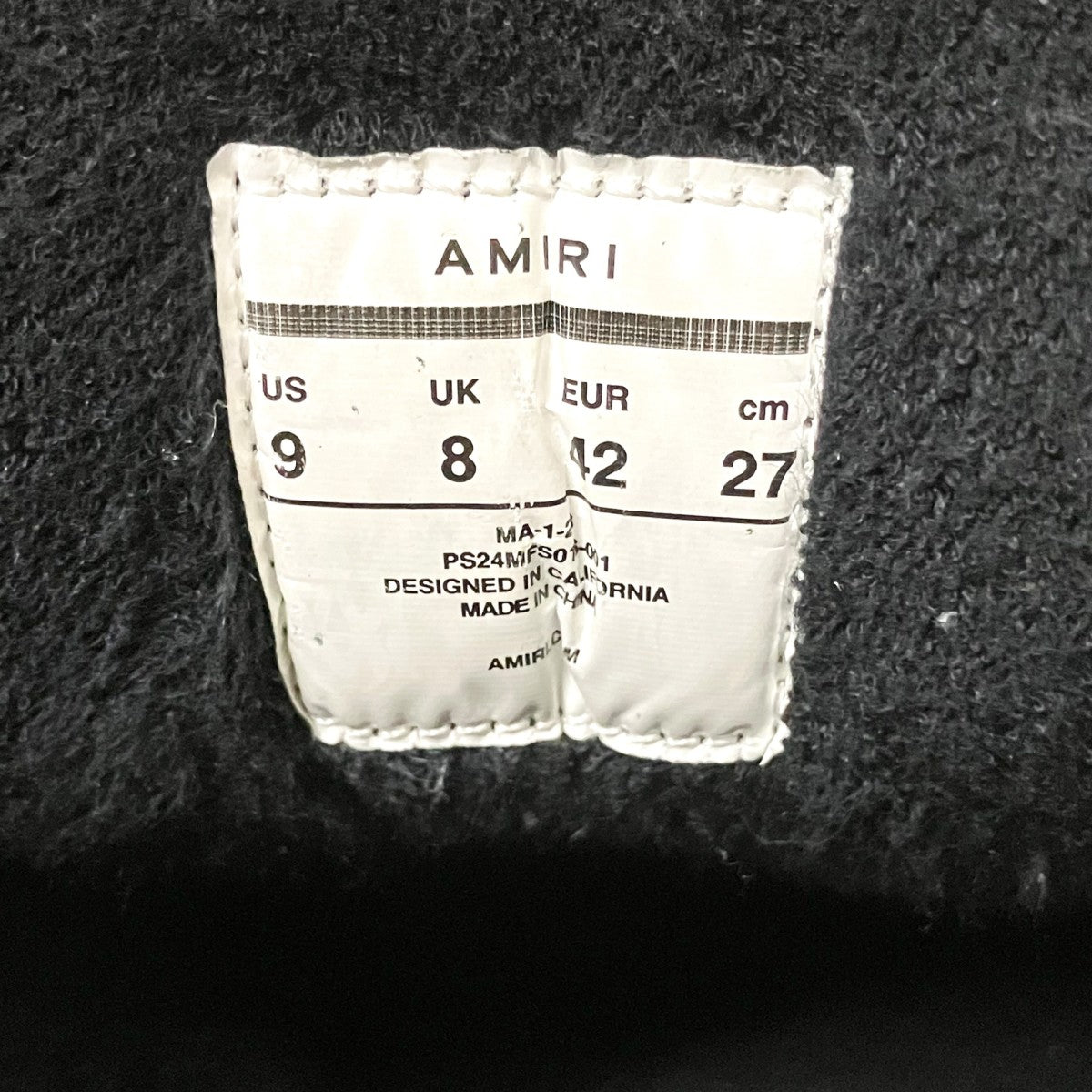 AMIRI ローカットスニーカーMA 1 23 古着・中古-6枚目のアイテム画像
