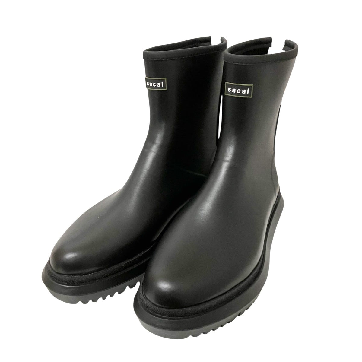 sacai レインブーツ25 01013S 古着・中古-1枚目のアイテム画像