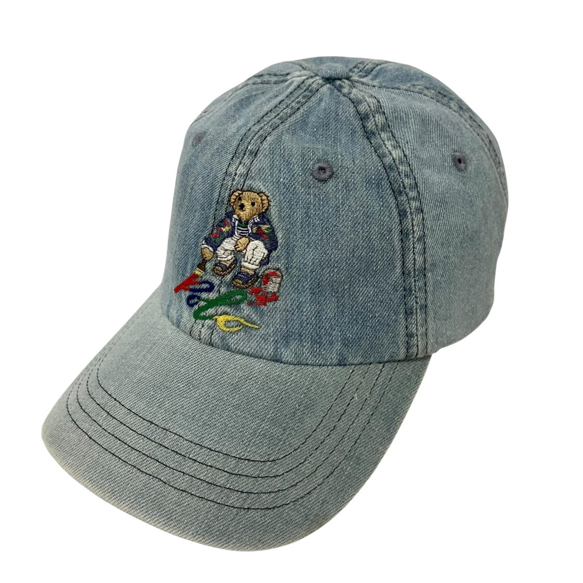 POLO RALPH LAUREN デニムキャップ 古着・中古-1枚目のアイテム画像