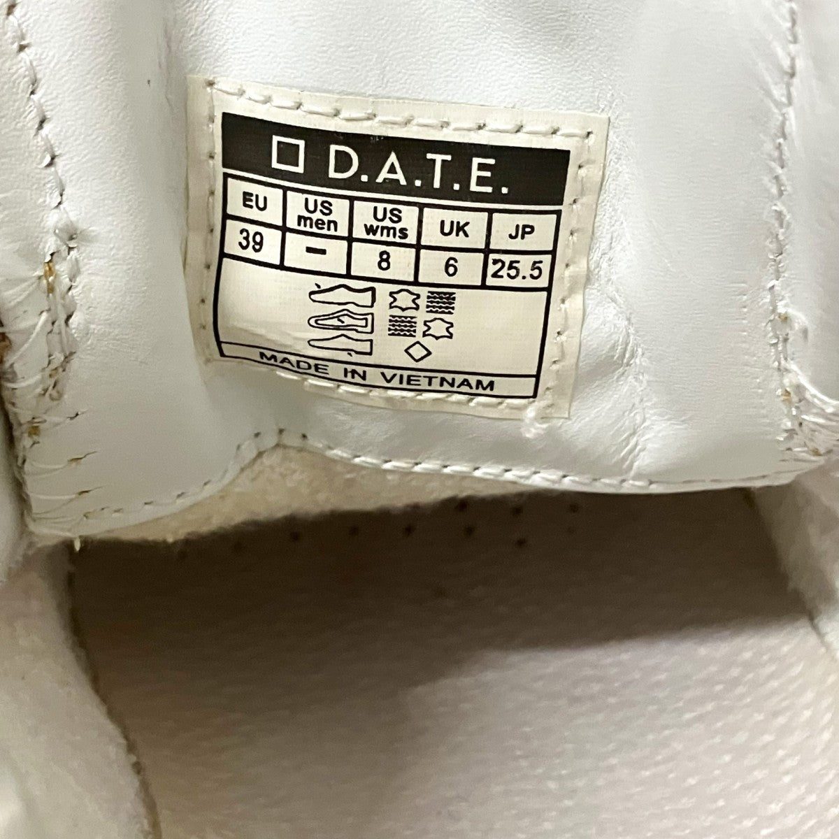 D．A．T．E． ローカットスニーカー 古着・中古-7枚目のアイテム画像