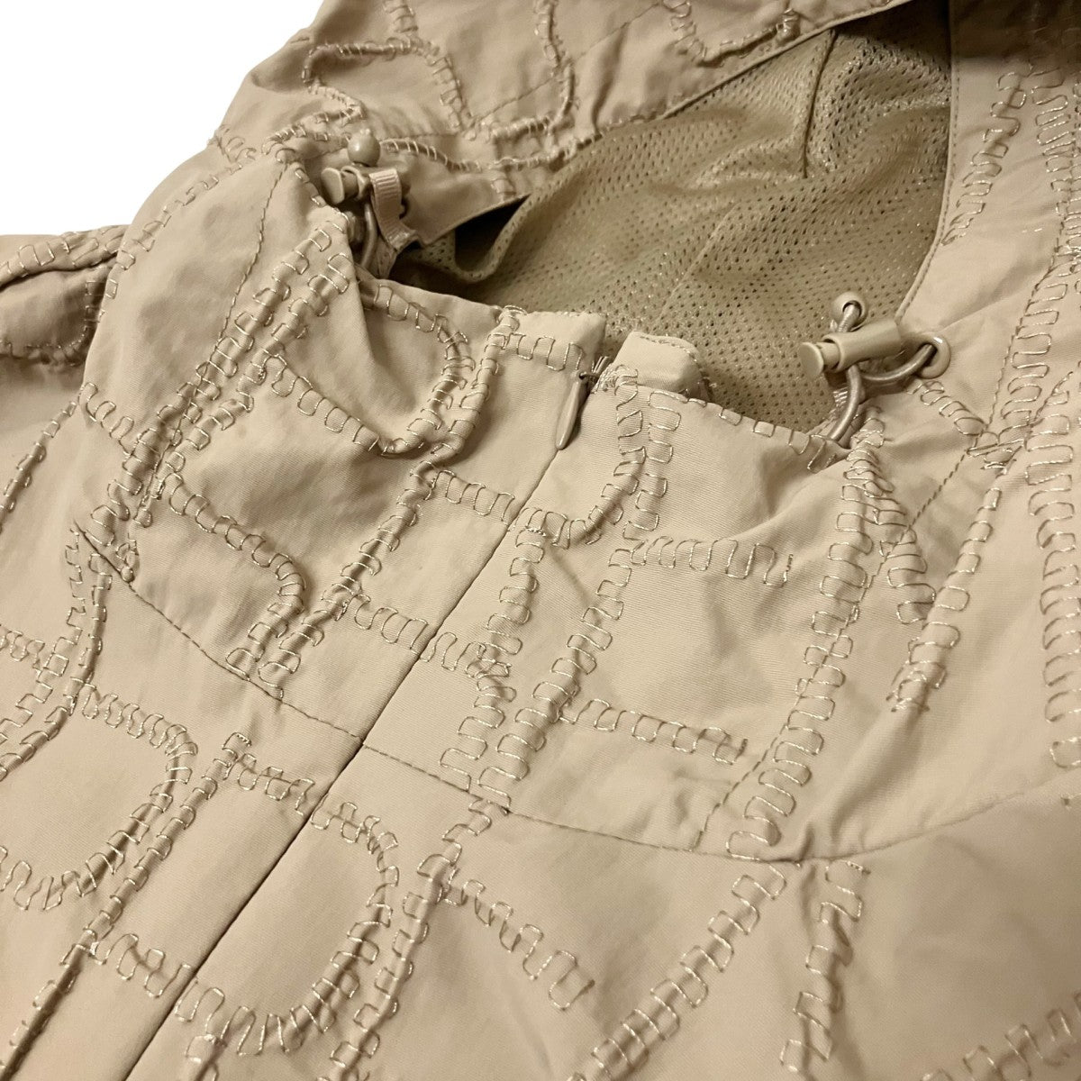 Supreme Repeat Stitch Anorakアノラックパーカー 古着・中古-3枚目のアイテム画像