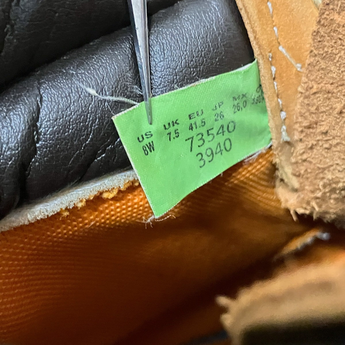 Timberland レースアップシューズ73540 古着・中古-7枚目のアイテム画像