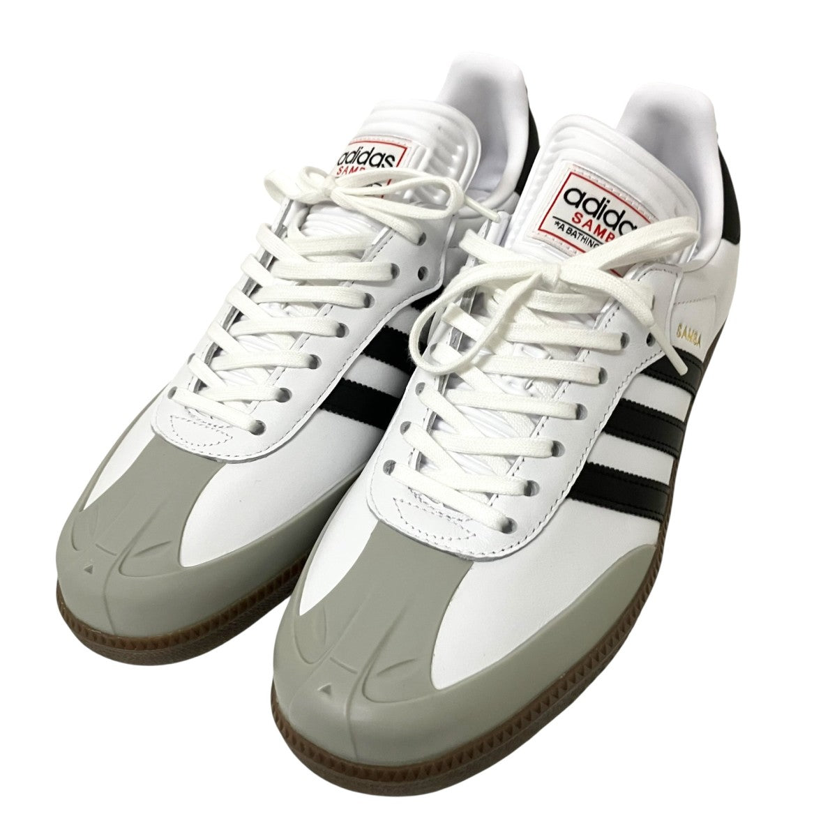adidas×A BATHING APE SAMBA BAPEスニーカーJR9245 古着・中古-1枚目のアイテム画像