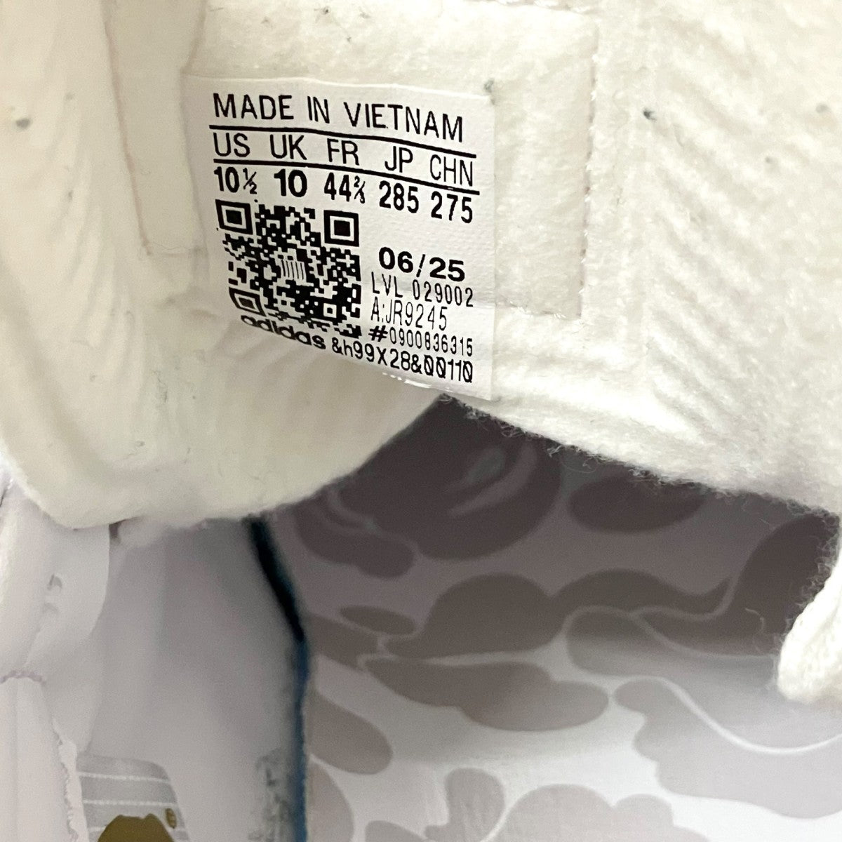 adidas×A BATHING APE SAMBA BAPEスニーカーJR9245 古着・中古-6枚目のアイテム画像