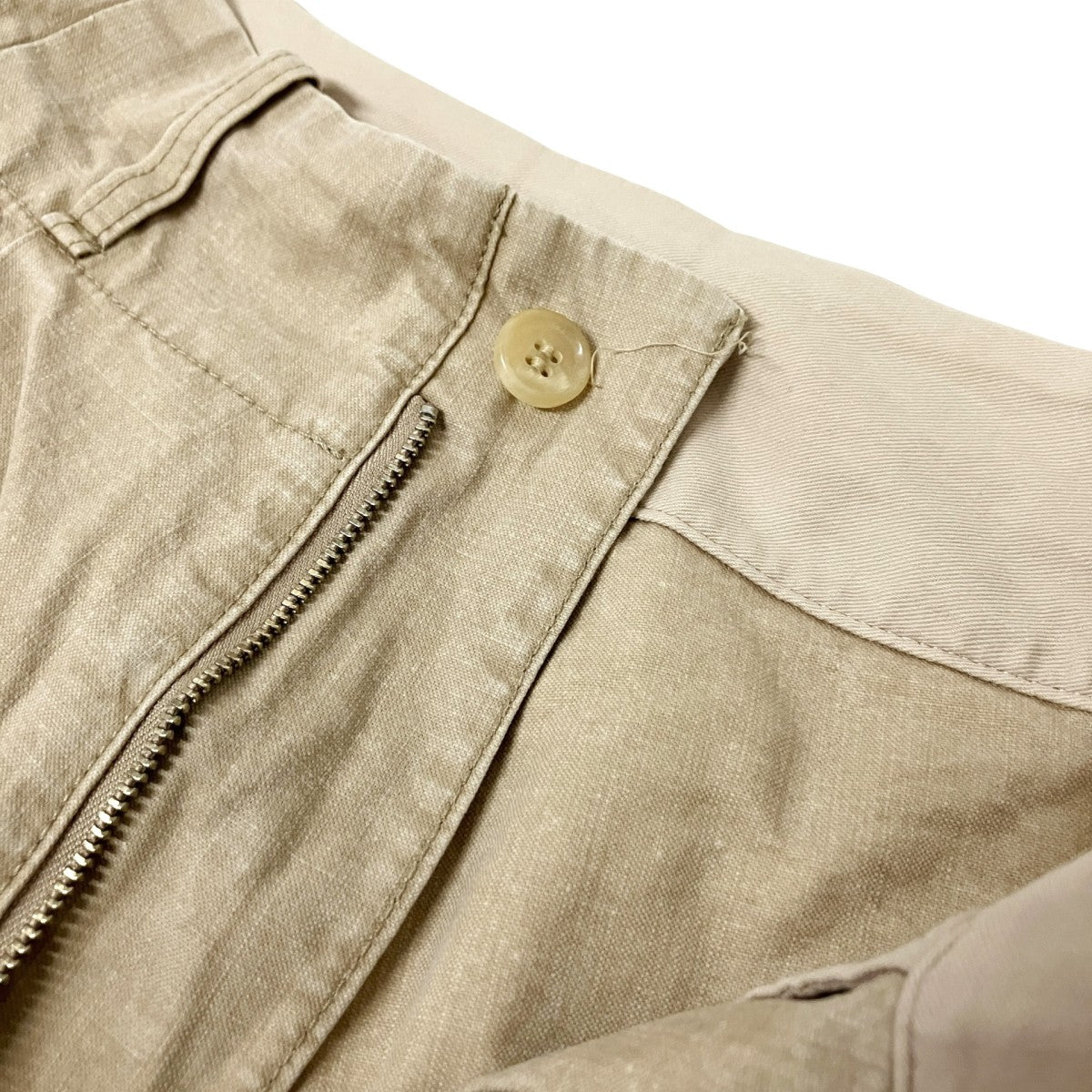 Wide Military Cotton PantsミリタリーパンツYP P12 007