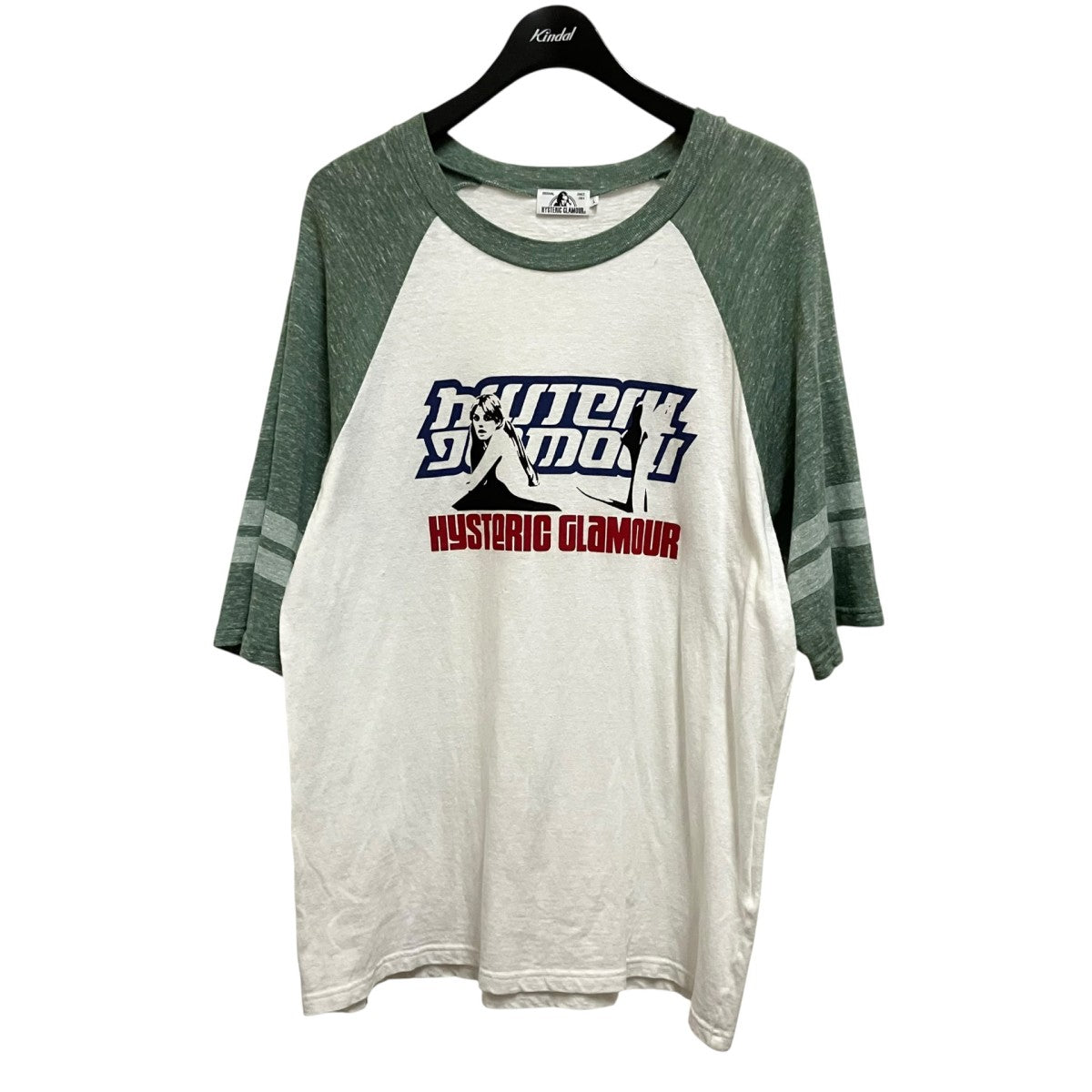 Hysteric Glamour ラグランカットソー02182CT04 古着・中古-1枚目のアイテム画像