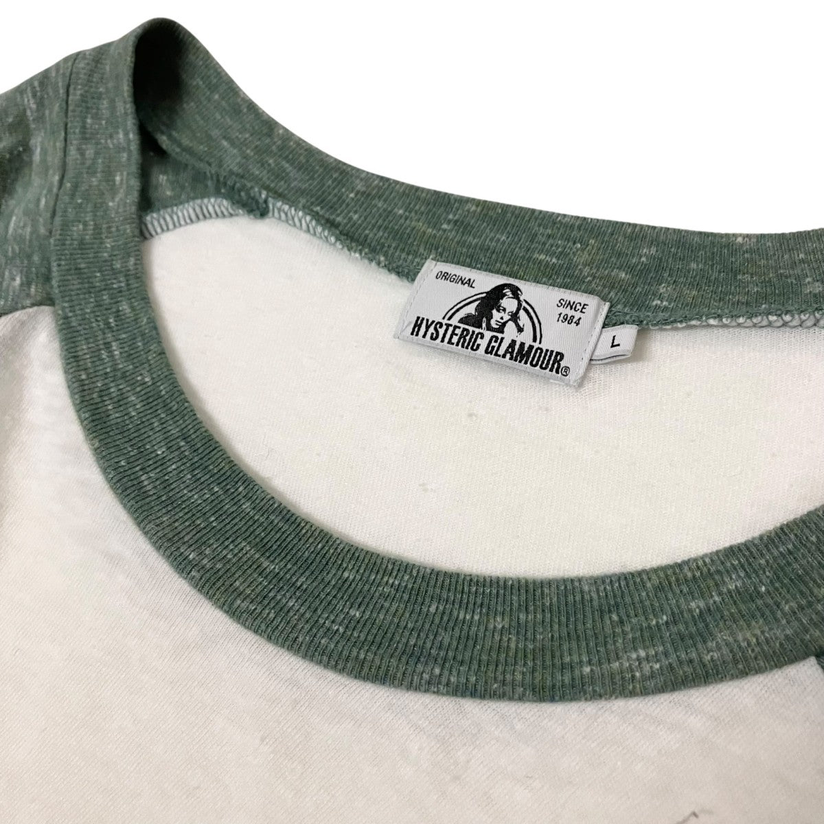 Hysteric Glamour ラグランカットソー02182CT04 古着・中古-3枚目のアイテム画像