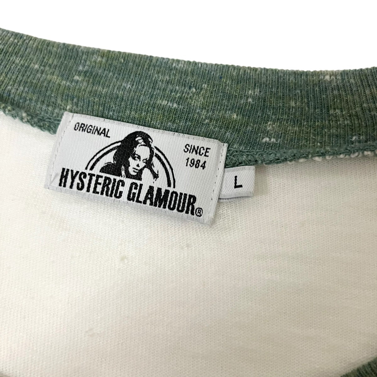 Hysteric Glamour ラグランカットソー02182CT04 古着・中古-4枚目のアイテム画像