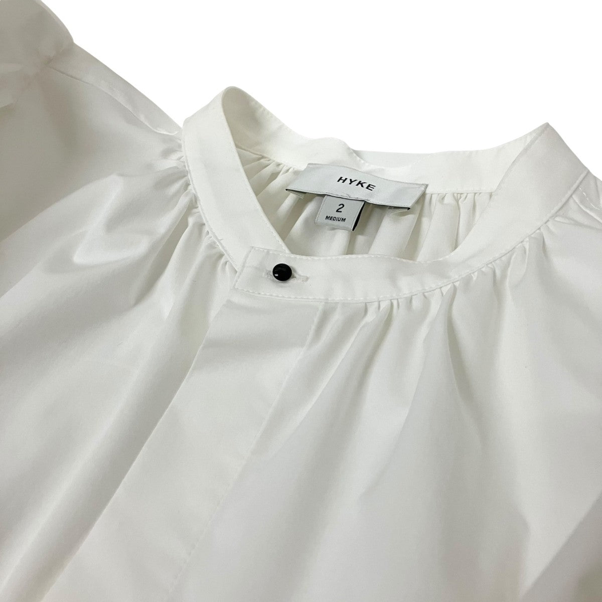 HYKE T／C BALLOON SLEEVE DRESSバルーンスリーブワンピース231 16160 古着・中古-4枚目のアイテム画像