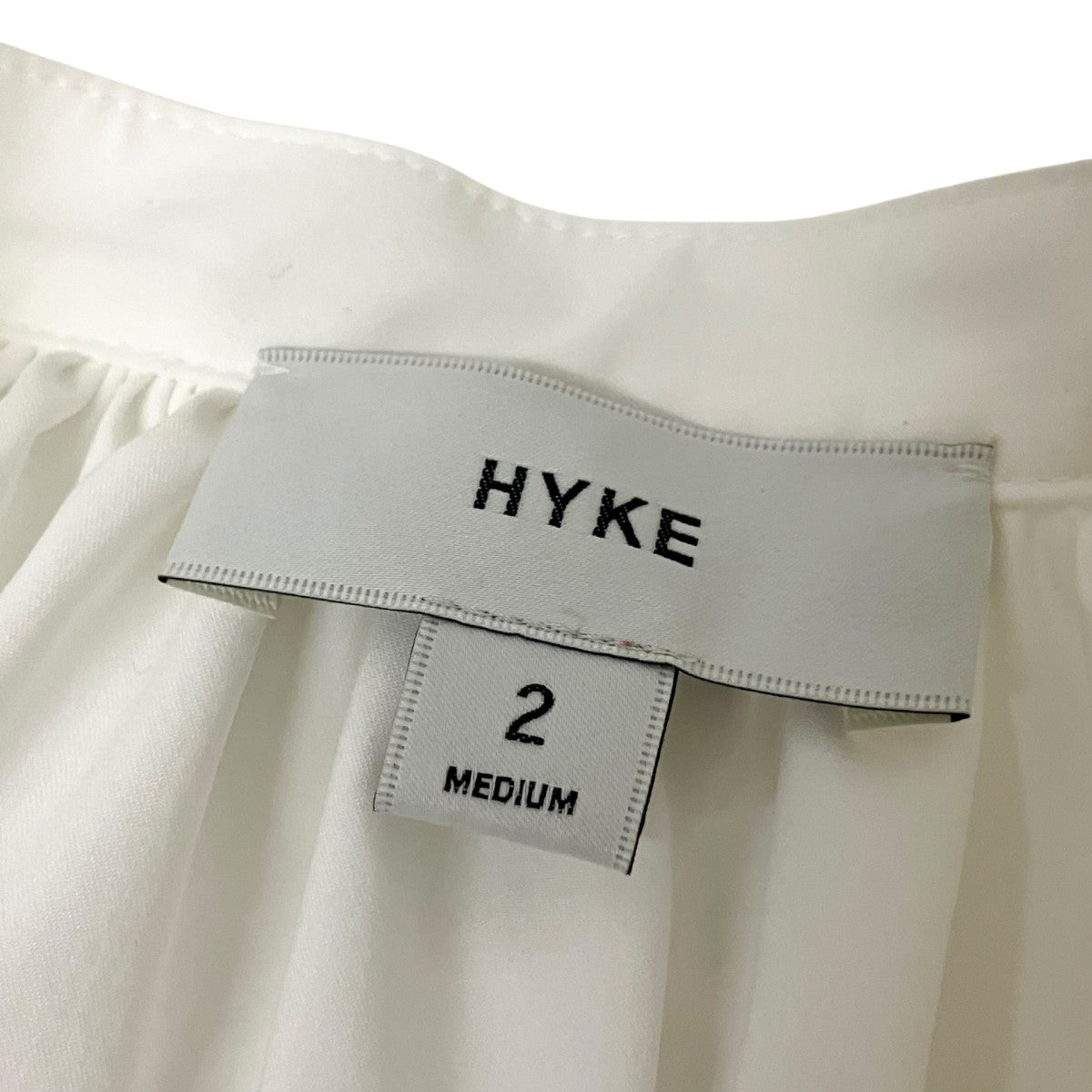 HYKE T／C BALLOON SLEEVE DRESSバルーンスリーブワンピース231 16160 古着・中古-7枚目のアイテム画像