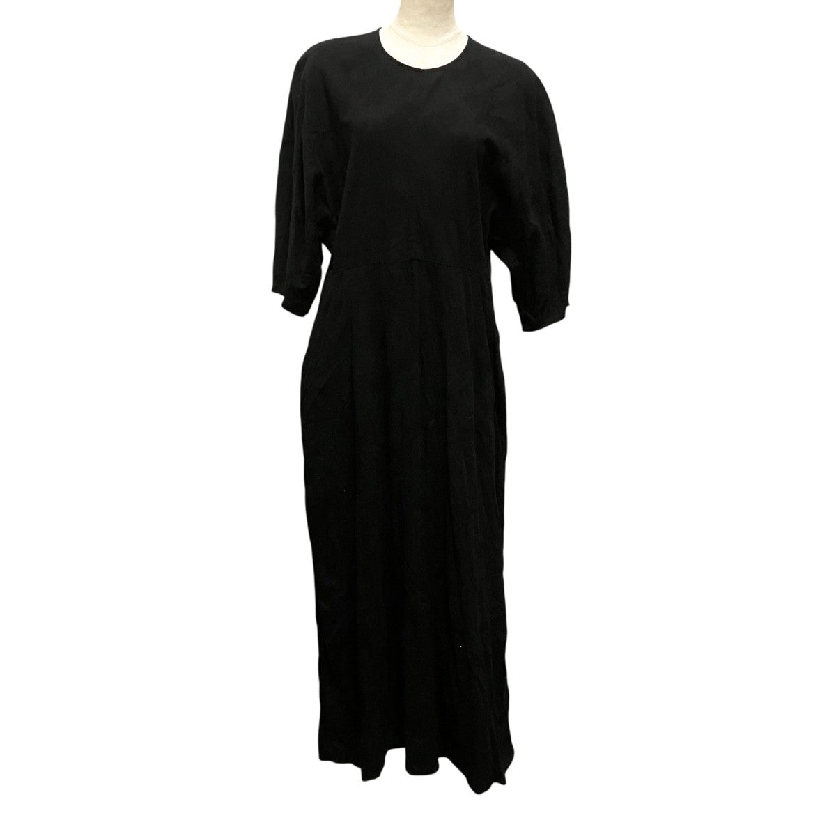 6(ROKU) BEAUTY＆YOUTH COTTON DOBBY DRESSマキシワンピース8626 242 0347 古着・中古-1枚目のアイテム画像