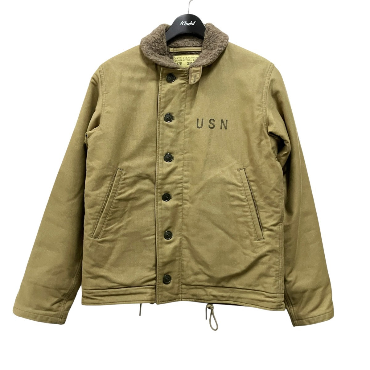 Buzz Rickson’s NAVY DEPARTMENTデッキジャケットBR12031 古着・中古-1枚目のアイテム画像