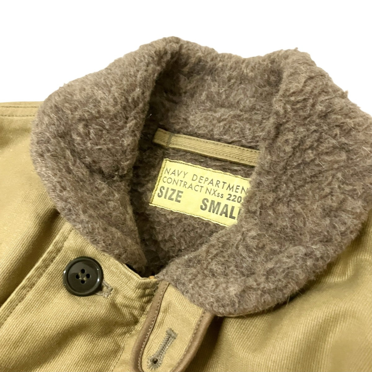Buzz Rickson’s NAVY DEPARTMENTデッキジャケットBR12031 古着・中古-3枚目のアイテム画像