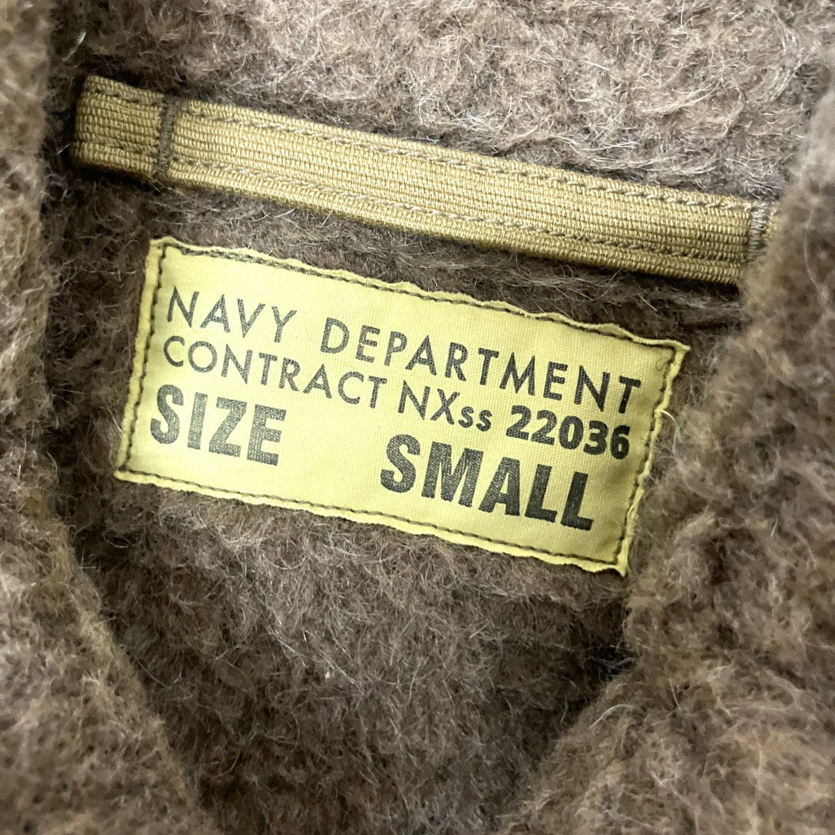 Buzz Rickson’s NAVY DEPARTMENTデッキジャケットBR12031 古着・中古-4枚目のアイテム画像
