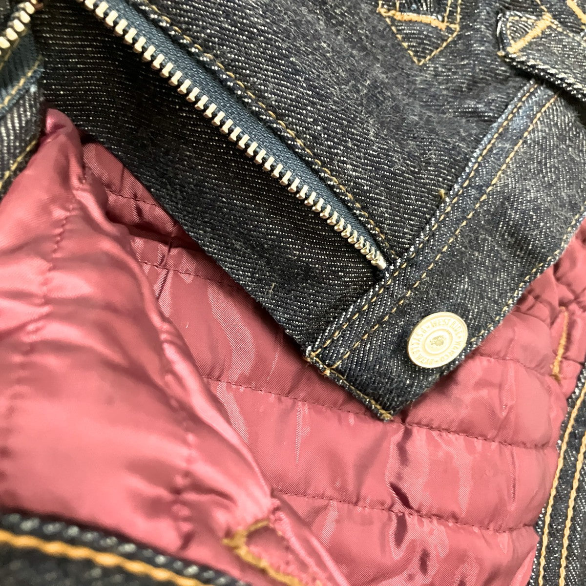 WEST RIDE デニムパンツ 古着・中古-4枚目のアイテム画像
