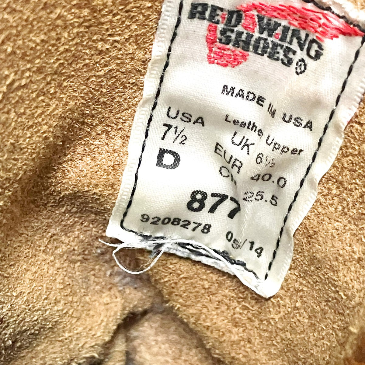 RED WING 8-inch Classic Mocレースアップシューズ877 古着・中古-6枚目のアイテム画像