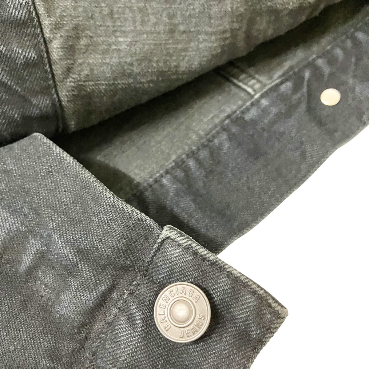 BALENCIAGA デニムジャケット557388 古着・中古-4枚目のアイテム画像