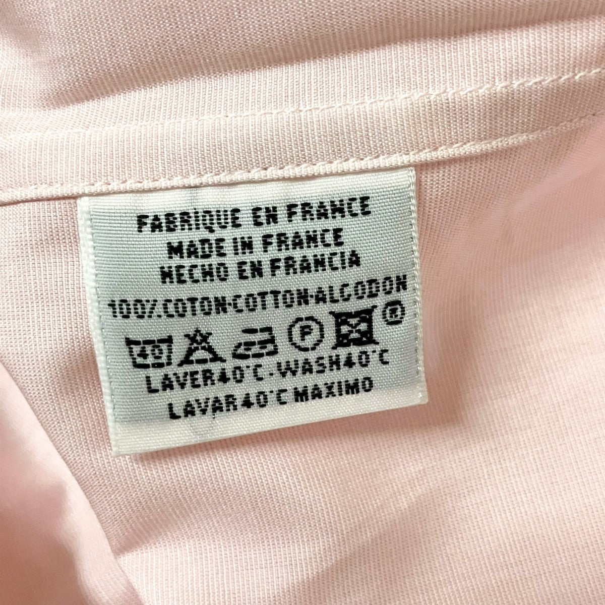 HERMES 長袖シャツ 古着・中古-7枚目のアイテム画像