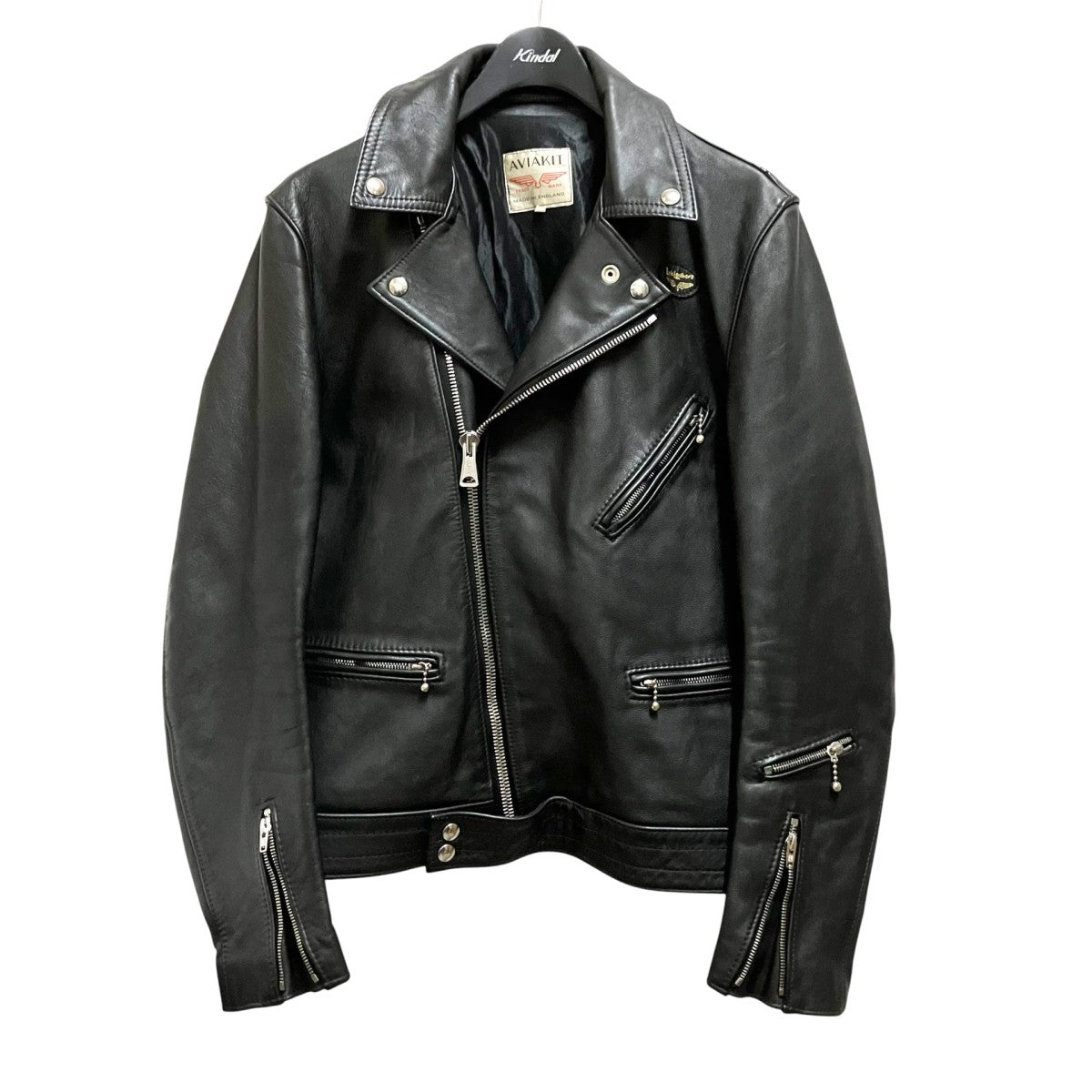 Lewis Leathers CYCLONEレザージャケット 古着・中古-1枚目のアイテム画像