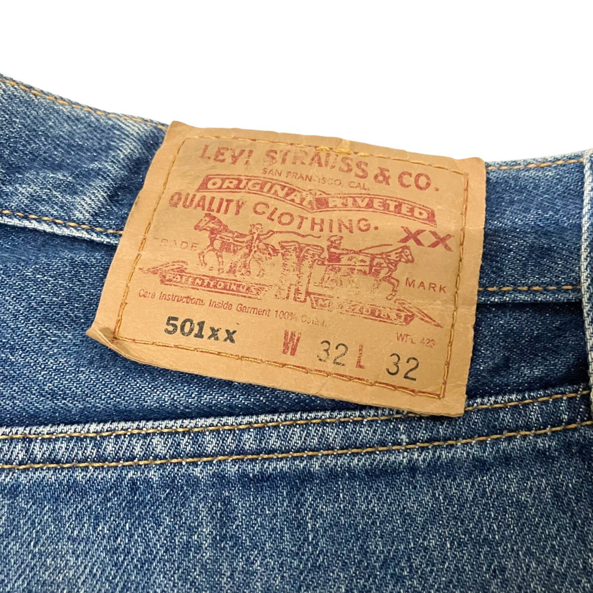 LEVI’S 501XXデニムパンツ00501 0000 古着・中古-6枚目のアイテム画像