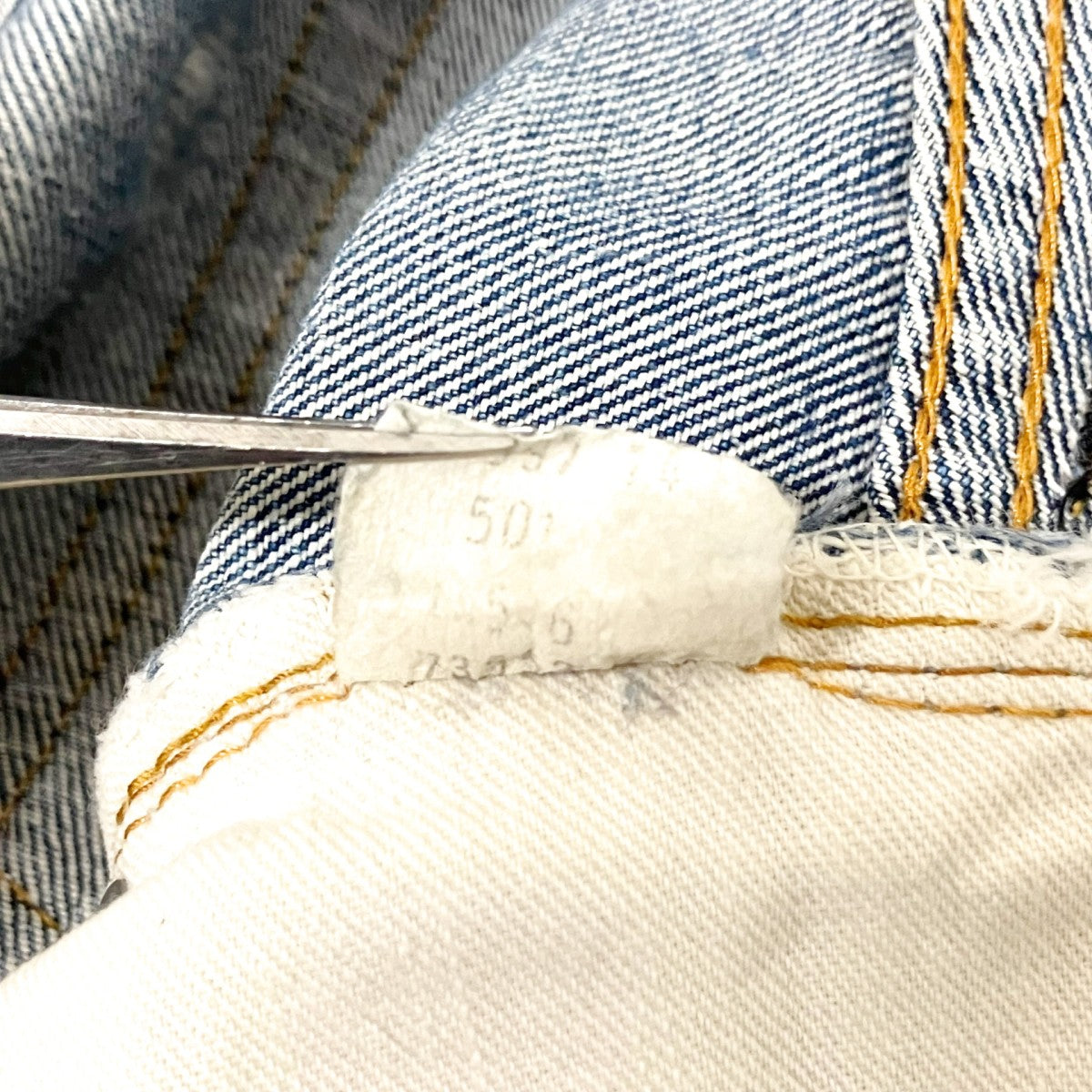 LEVI’S 66前期デニムパンツ 古着・中古-7枚目のアイテム画像