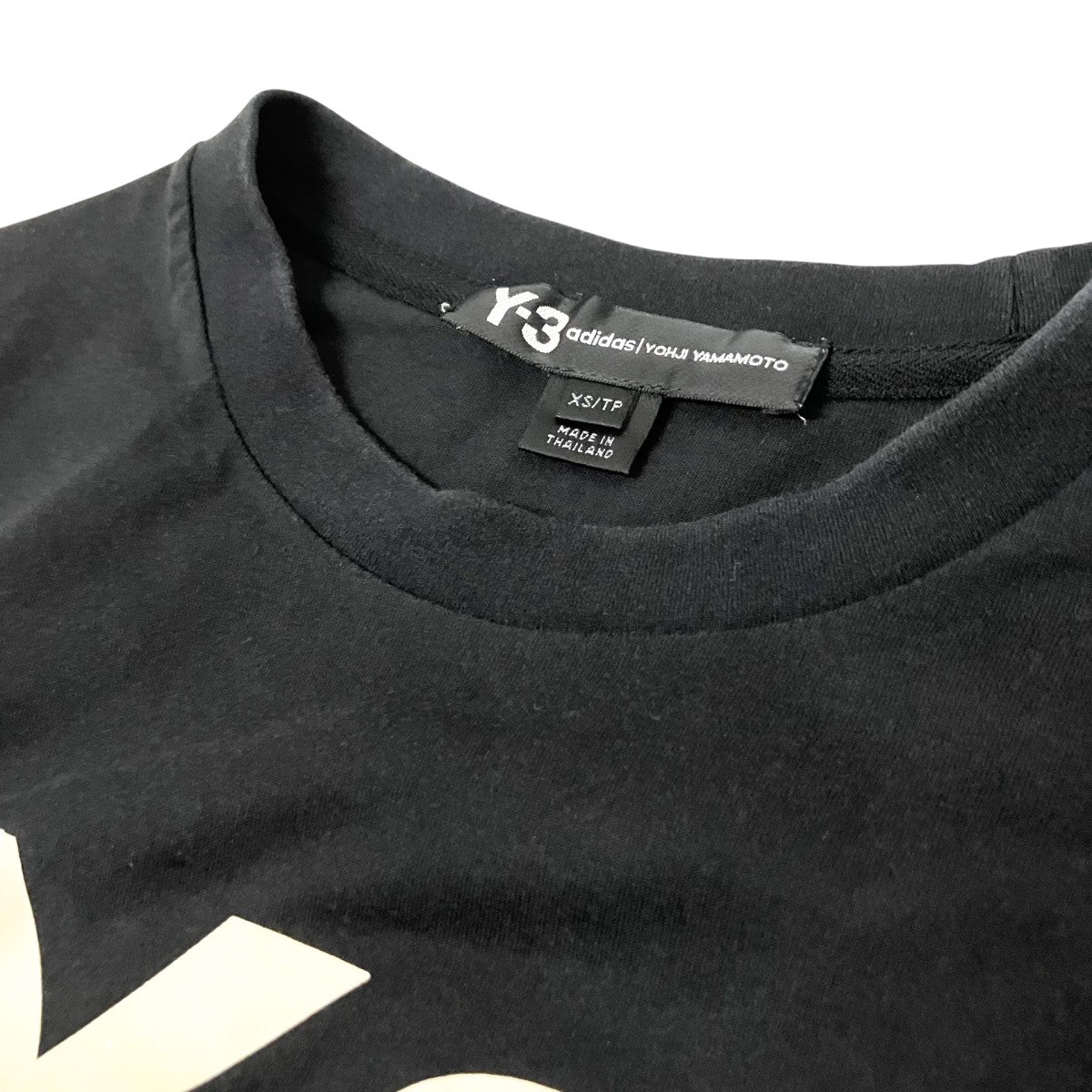 Y-3×YOHJI YAMAMOTO×adidas プリントカットソーFJ0406 古着・中古-3枚目のアイテム画像