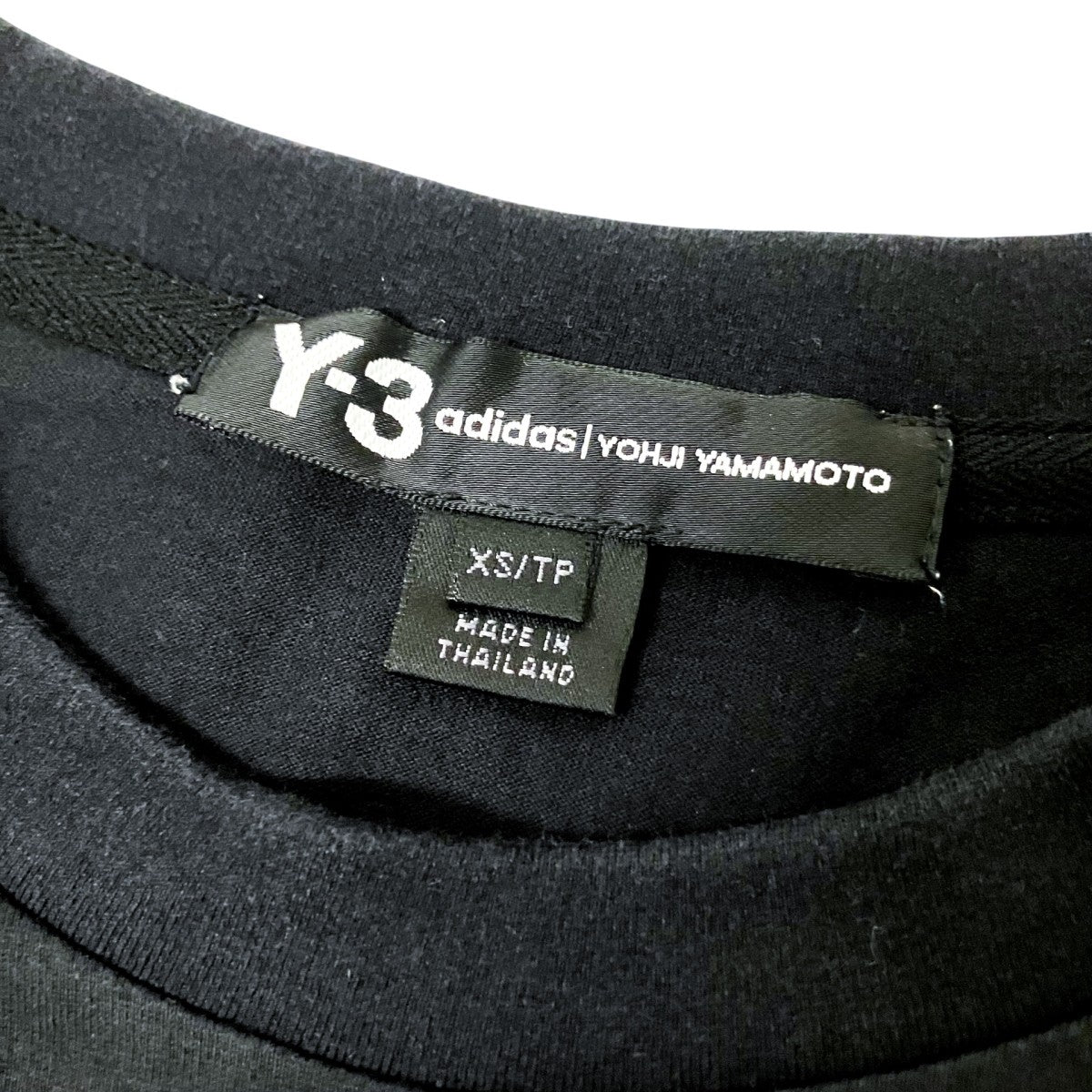 Y-3×YOHJI YAMAMOTO×adidas プリントカットソーFJ0406 古着・中古-4枚目のアイテム画像