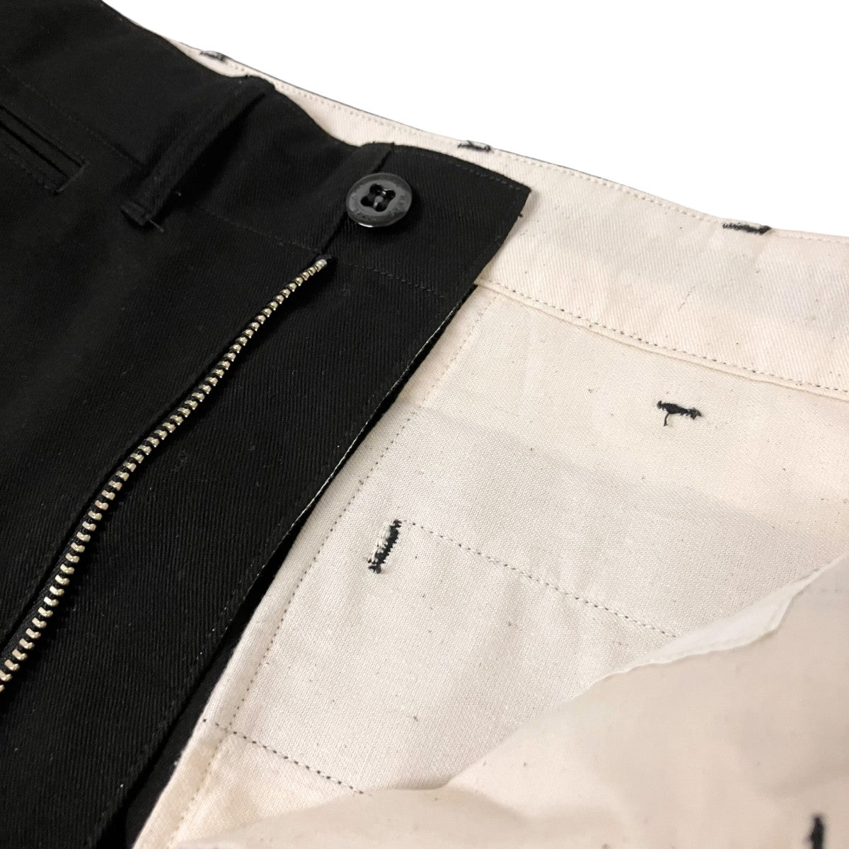 HYKE BARREL-LEG CHINO PANTSチノパン252 13348 古着・中古-4枚目のアイテム画像
