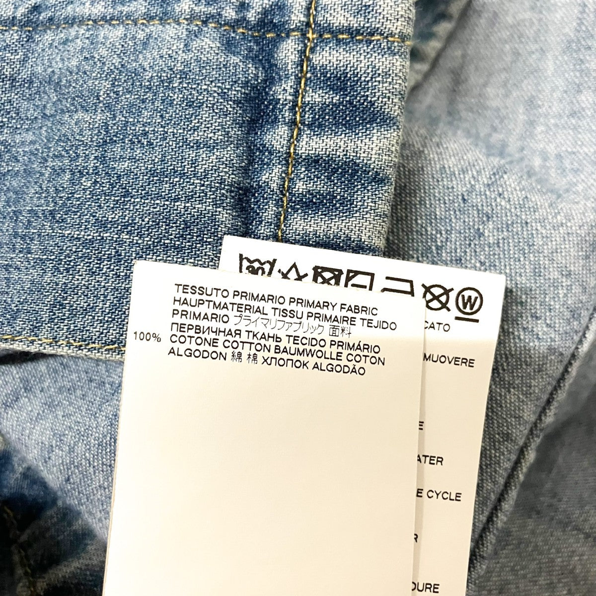 Martin Margiela 10 MULTI POCKET DENIM JACKETシャツジャケットS50DL0443 古着・中古-5枚目のアイテム画像