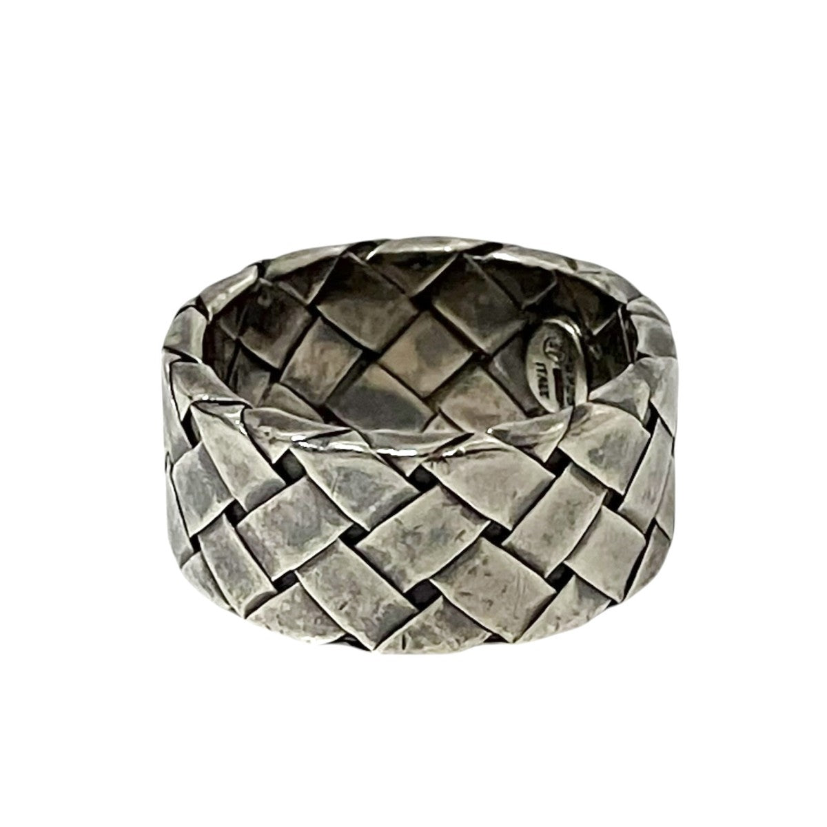 BOTTEGA VENETA イントレチャートリング 古着・中古-1枚目のアイテム画像
