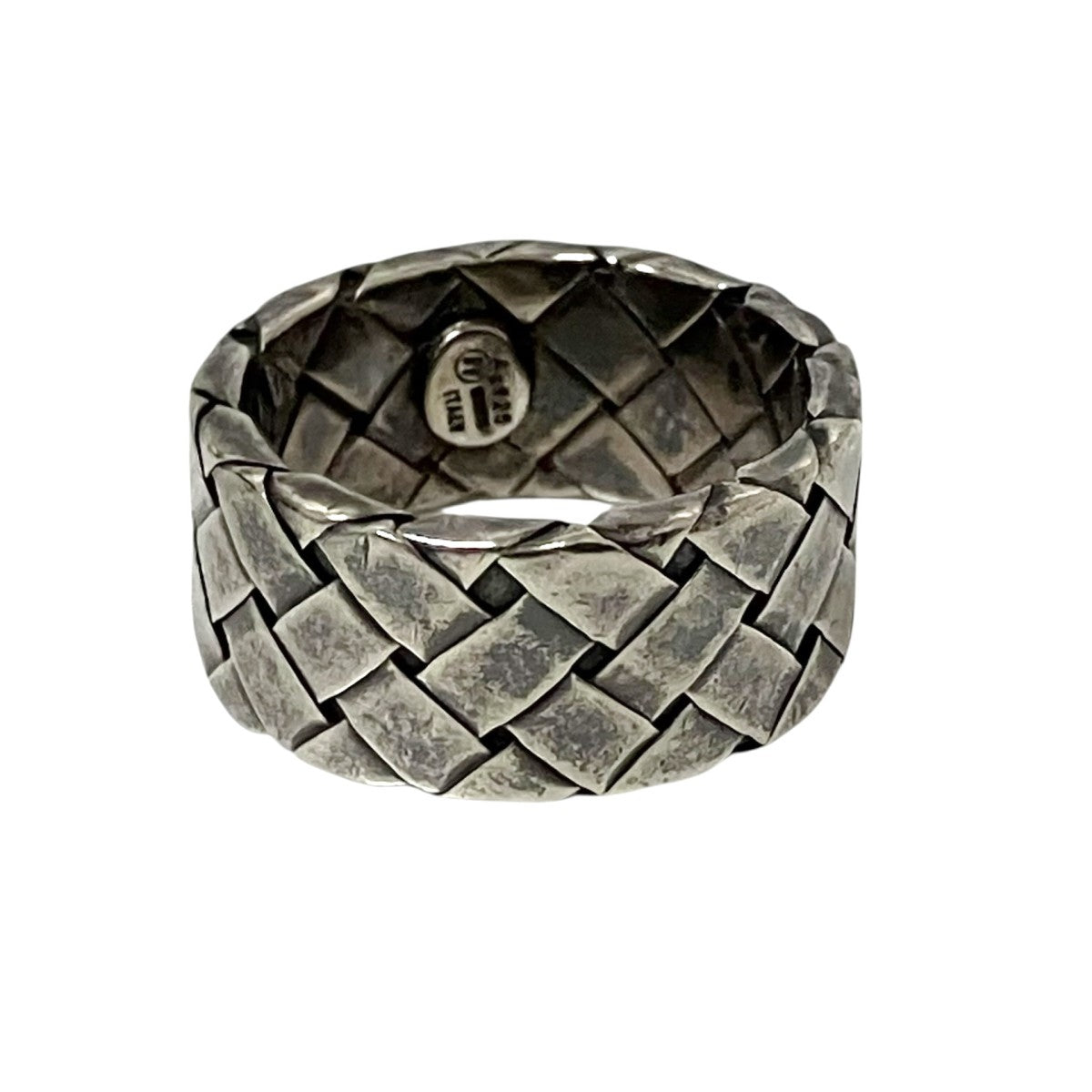 BOTTEGA VENETA イントレチャートリング 古着・中古-2枚目のアイテム画像