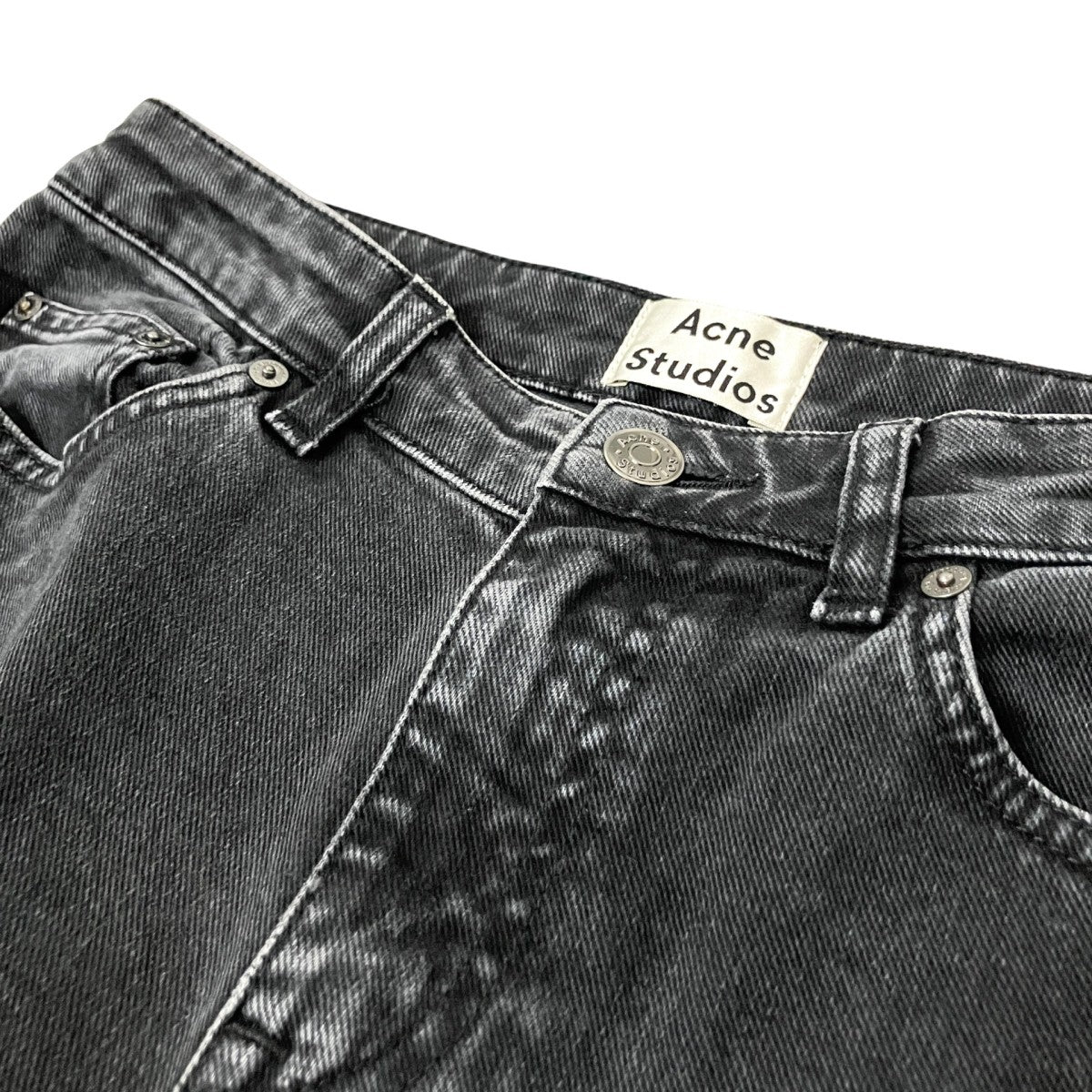 ROW USED NOIRデニムパンツ