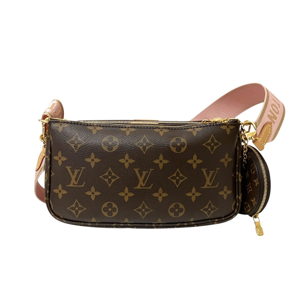 LOUIS VUITTON ミュルティポシェットアクセソワールモノグラムポーチ付ショルダーバッグM44840 古着・中古-2枚目のアイテム画像