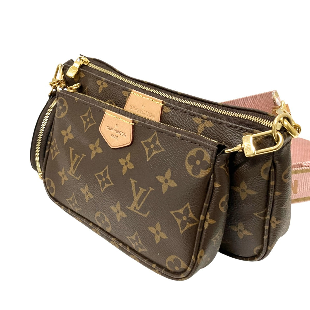 LOUIS VUITTON ミュルティポシェットアクセソワールモノグラムポーチ付ショルダーバッグM44840 古着・中古-3枚目のアイテム画像