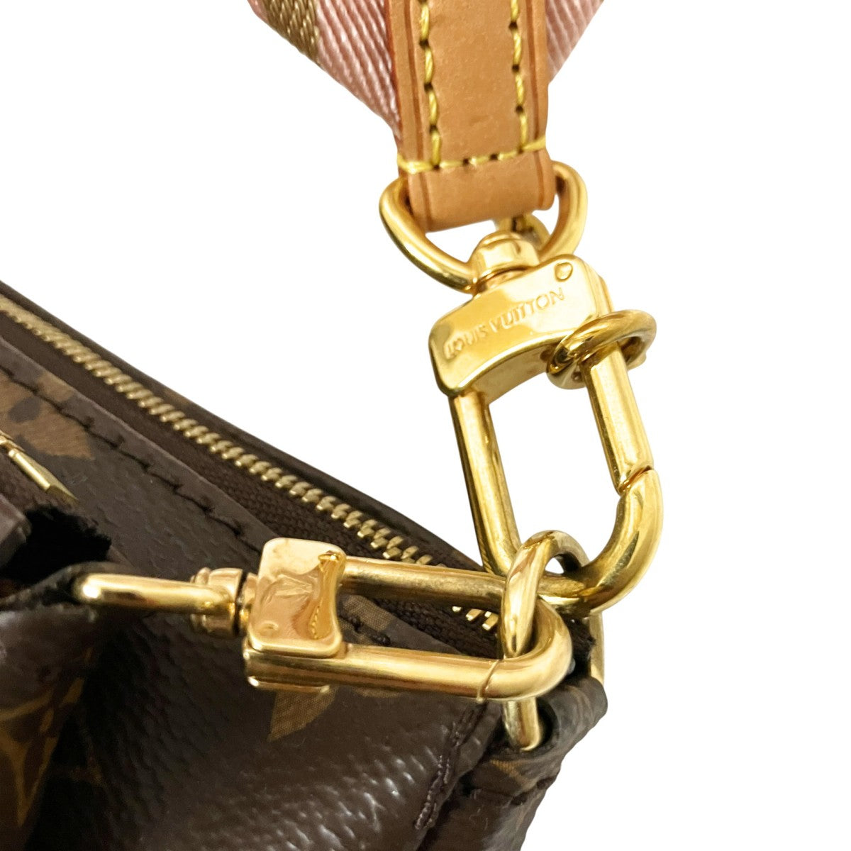 LOUIS VUITTON ミュルティポシェットアクセソワールモノグラムポーチ付ショルダーバッグM44840 古着・中古-6枚目のアイテム画像