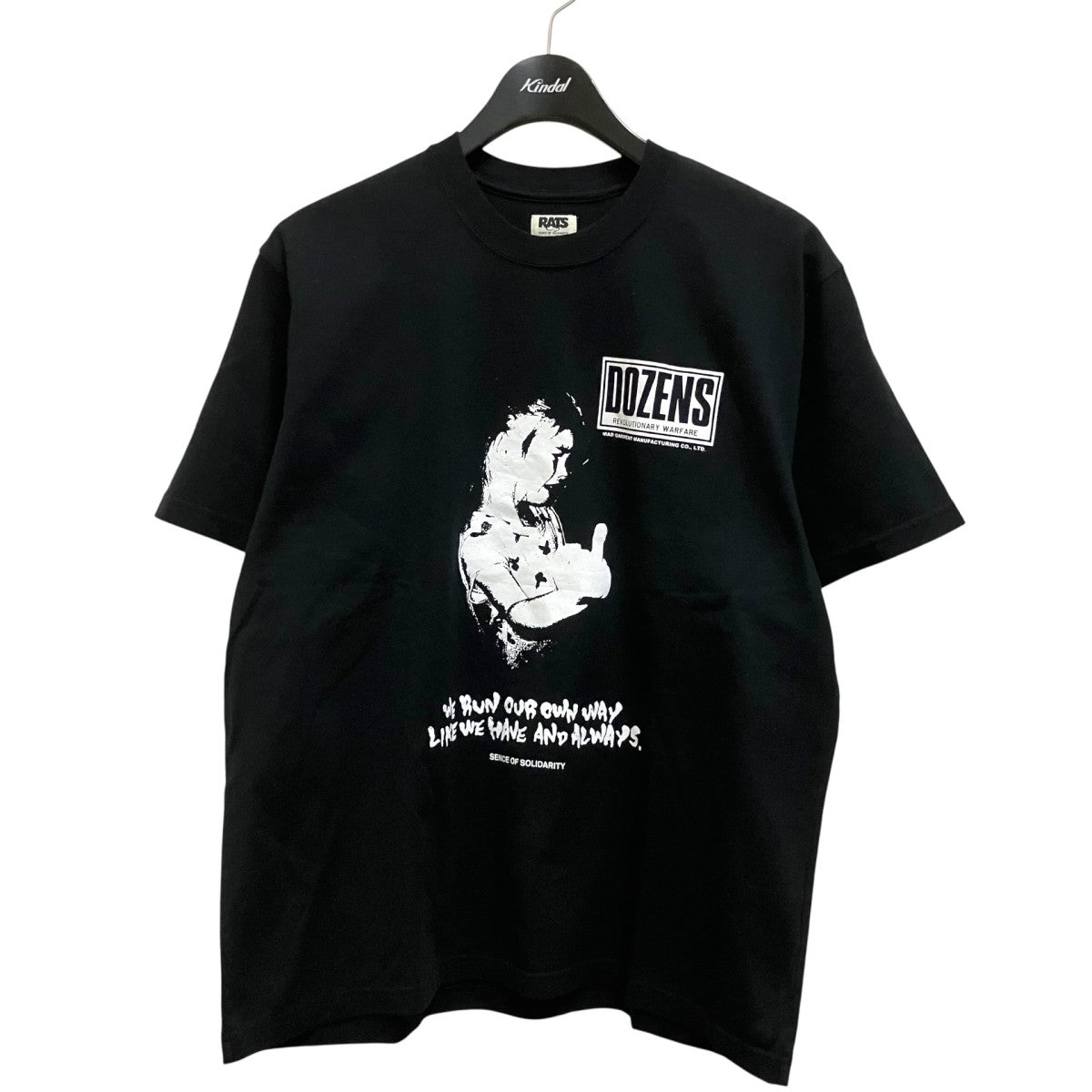 RATS FUCK TEE半袖Tシャツ26RT 0404 古着・中古-1枚目のアイテム画像
