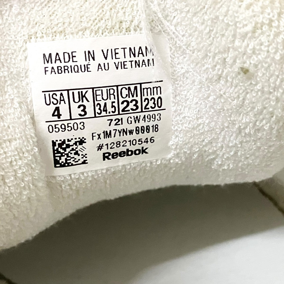 REEBOK×Maison Margiela PROJECT 0 CL MEMORY OF Maison MargielaスニーカーGW4993 古着・中古-6枚目のアイテム画像
