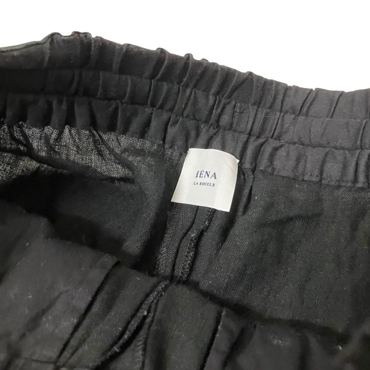 IENA LA BOUCLE リネンパンツ24 030 914 9100 3 0 古着・中古-4枚目のアイテム画像