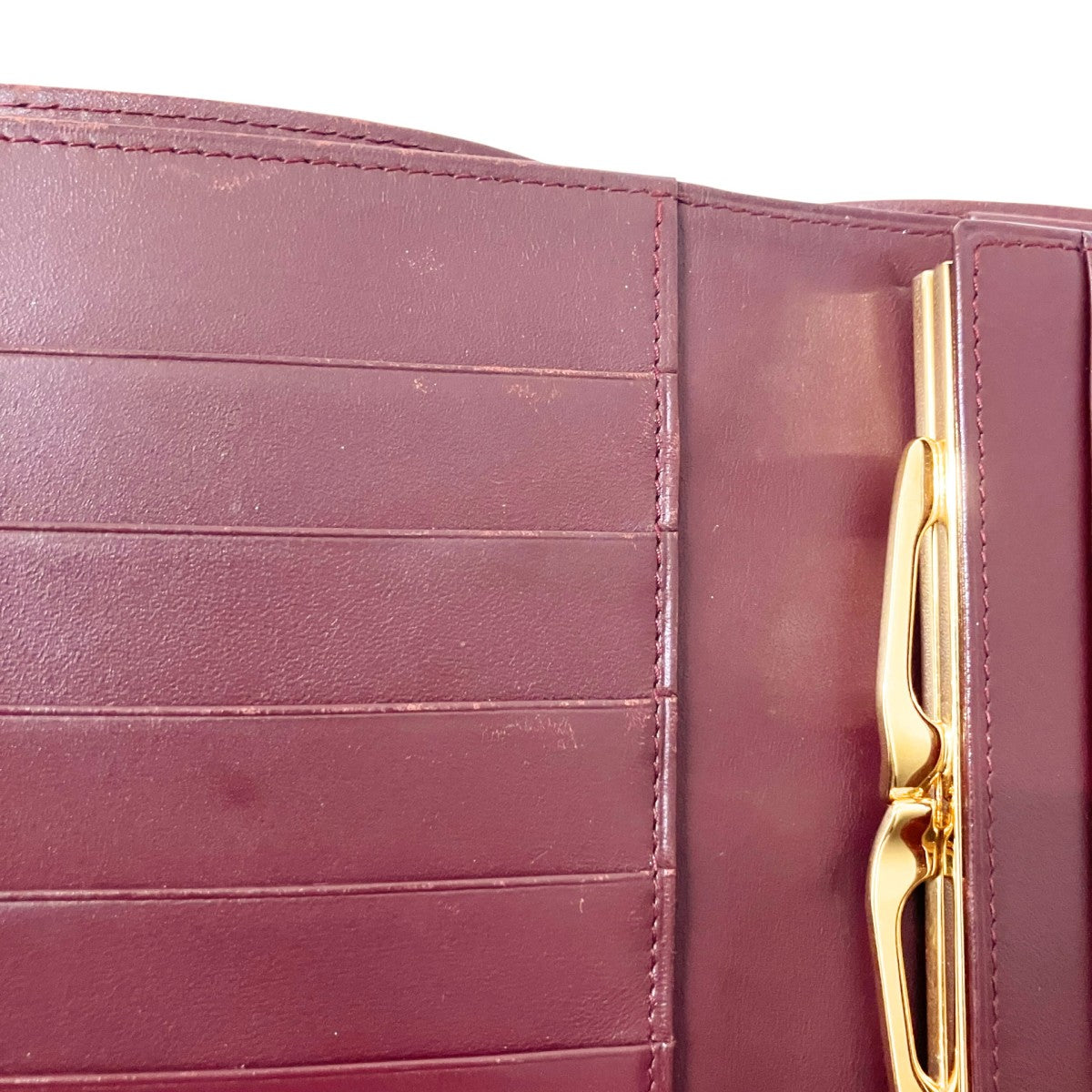 Cartier マストライン3つ折り財布 古着・中古-8枚目のアイテム画像