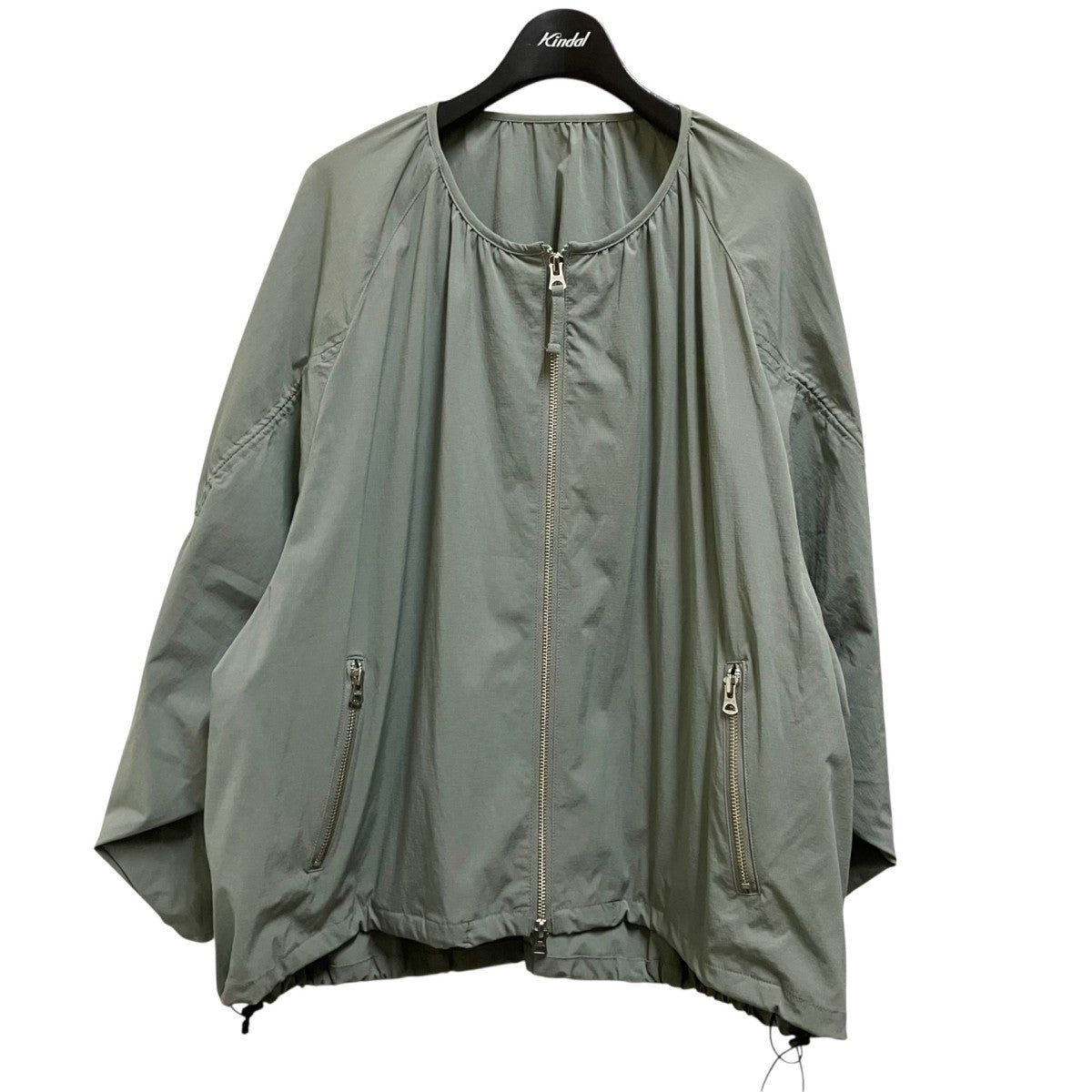 kha：ki ST DRAWSTRING JACKETジップジャケットMIL 22HJK169 古着・中古-1枚目のアイテム画像