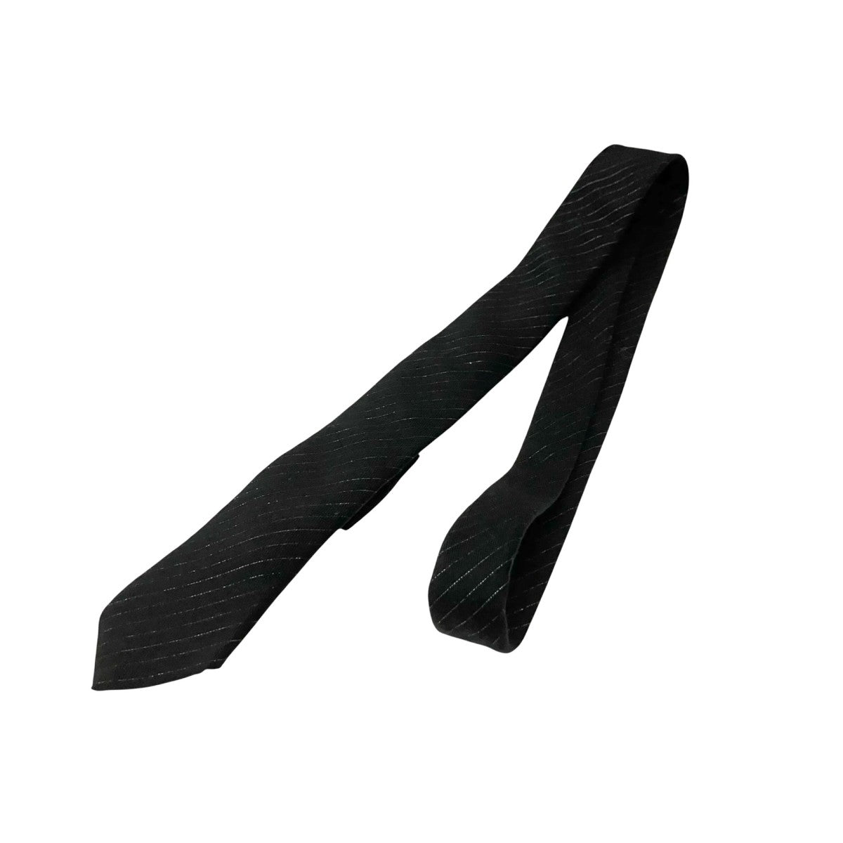 Saint Laurent Paris シルク混ネクタイ 古着・中古-1枚目のアイテム画像