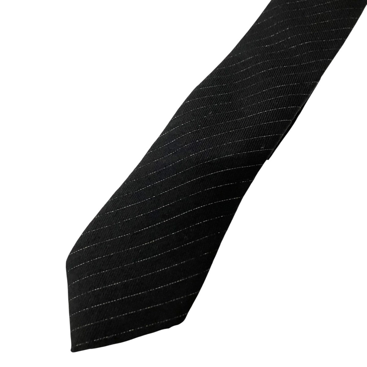Saint Laurent Paris シルク混ネクタイ 古着・中古-2枚目のアイテム画像