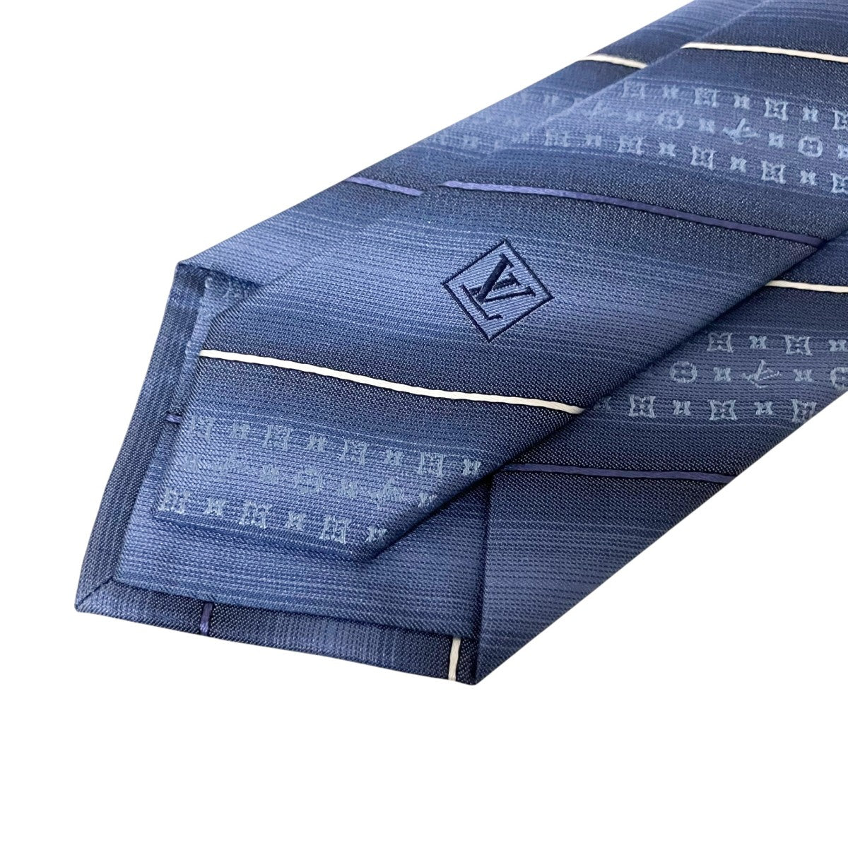 LOUIS VUITTON ルイ・ヴィトン ネクタイ クラヴァット LVスロープ LOUIS VUITTON(ルイヴィトン) クラヴァット LV スロープシルクネクタイ