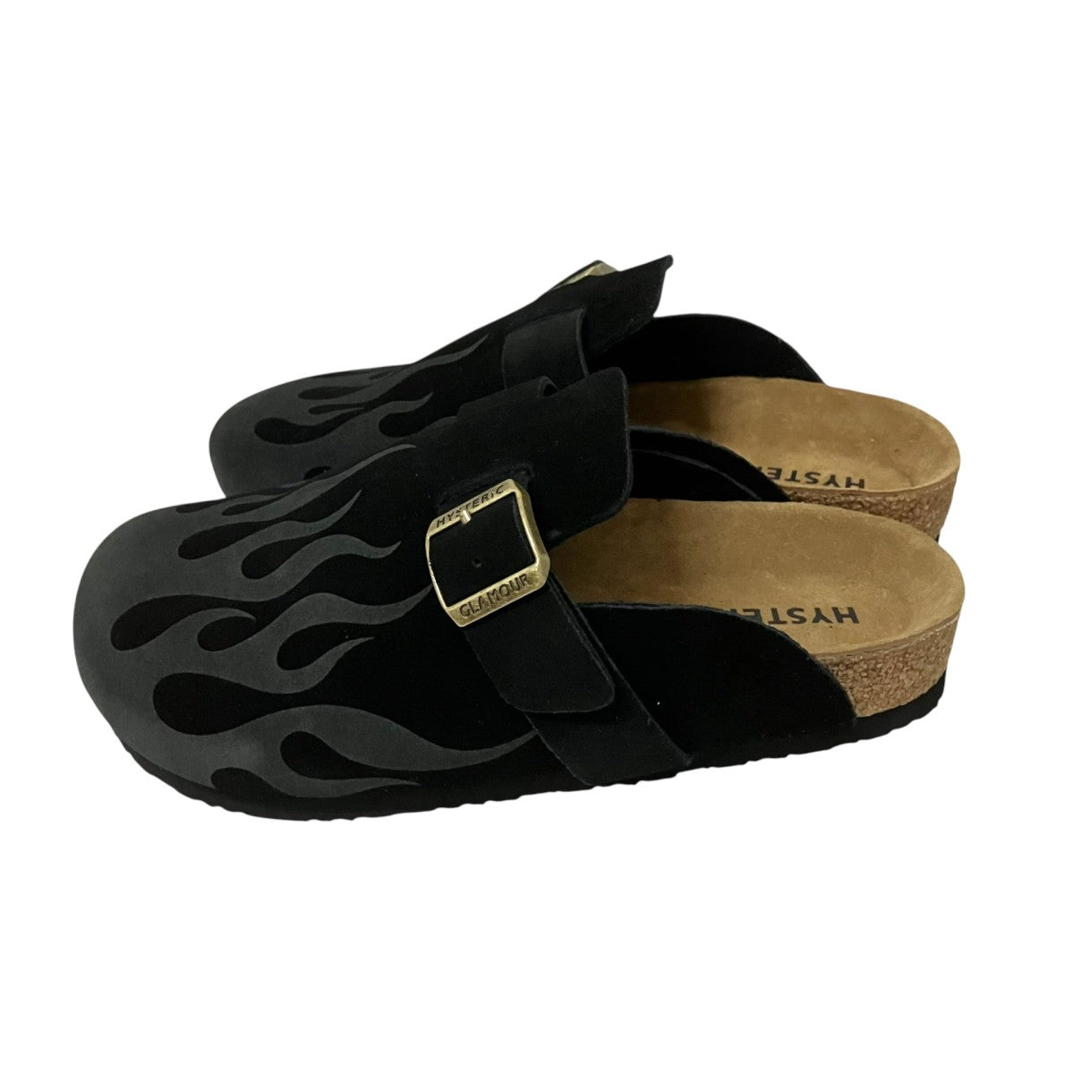 Hysteric Glamour FIRE PATTERN SANDALSクロッグサンダル 古着・中古-3枚目のアイテム画像