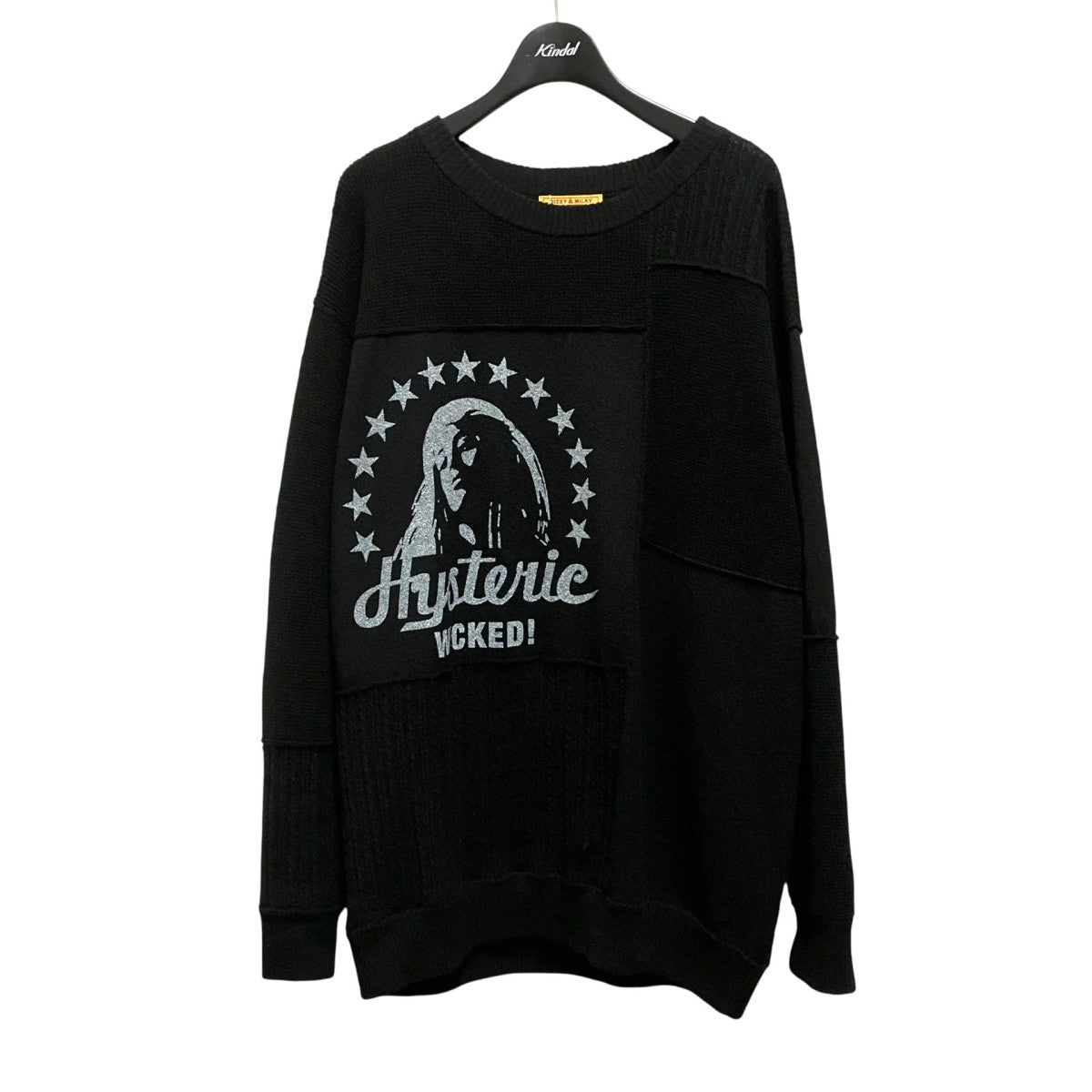 Hysteric Glamour プルオーバーニット01261NS03 古着・中古-1枚目のアイテム画像