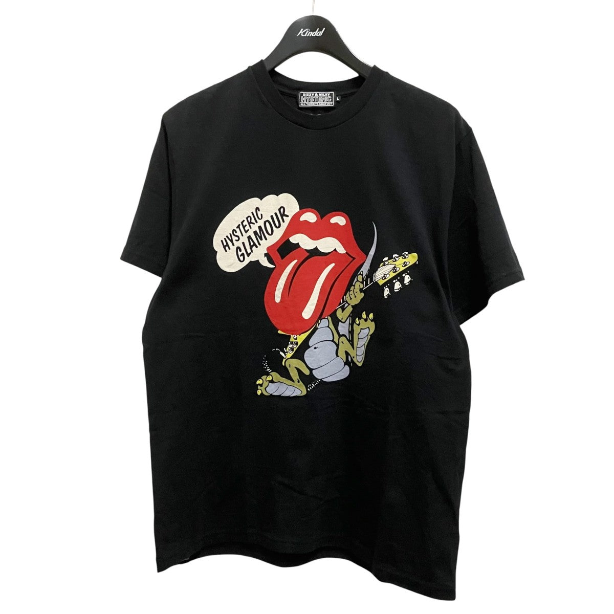 Hysteric Glamour THE ROLLING STONES半袖Tシャツ02253CT10 古着・中古-1枚目のアイテム画像
