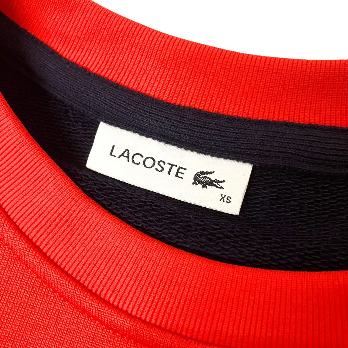 LACOSTE ワンポイントスウェットSF7985L 古着・中古-4枚目のアイテム画像